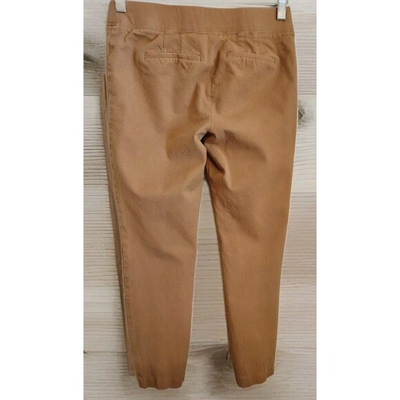 Talbots Pants Size OP Essex Ankle Pull On Tan - Picture 4 of 9